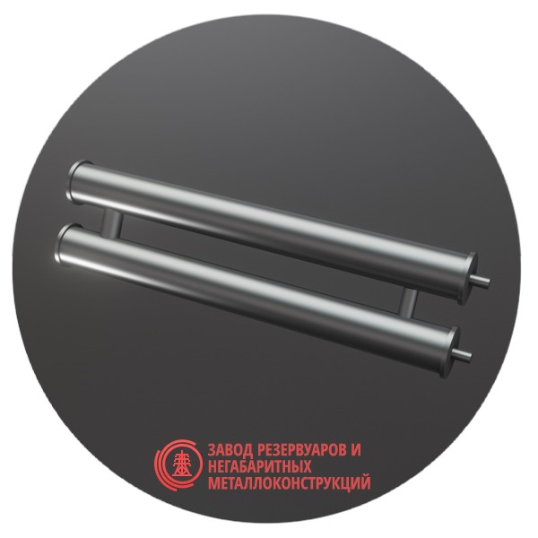 Регистры отопления двухрядные РСП-2x108x3.0-2000 мм