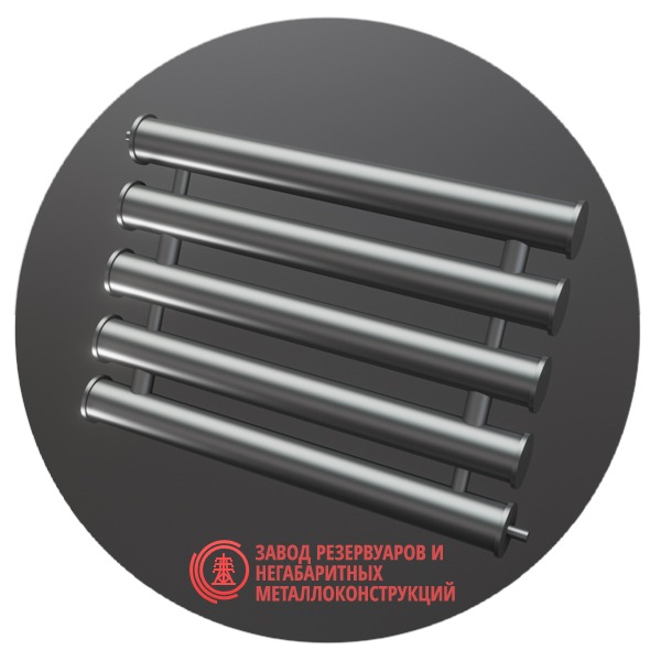 Регистры отопления пятирядные РСП-5x42x2.0-2000 мм