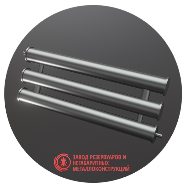 Регистры отопления трехрядные РСП-3x57x2.0-10000 мм